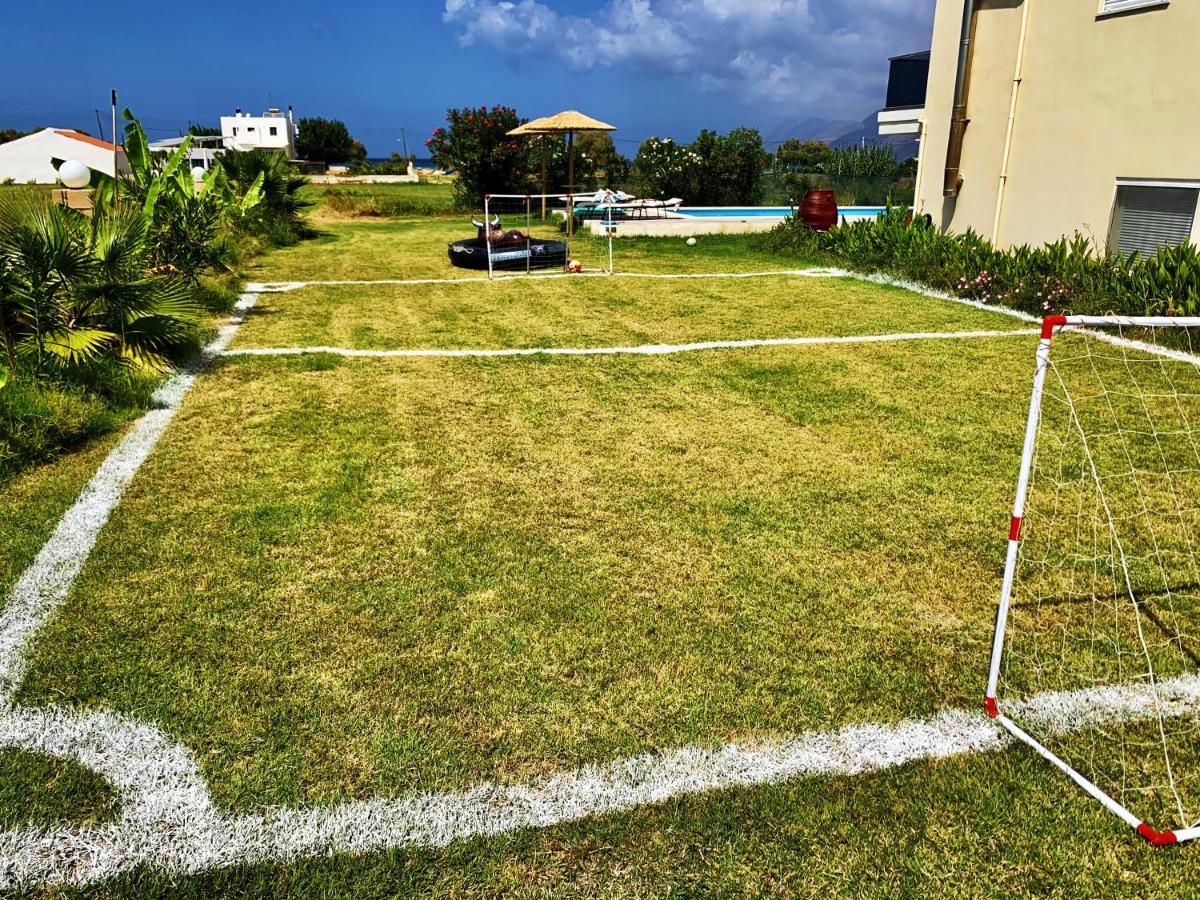 Martimi Apartments - 200M From Drapanias Beach - Pool - Hot Tub - Sauna - Bbq キサモス エクステリア 写真