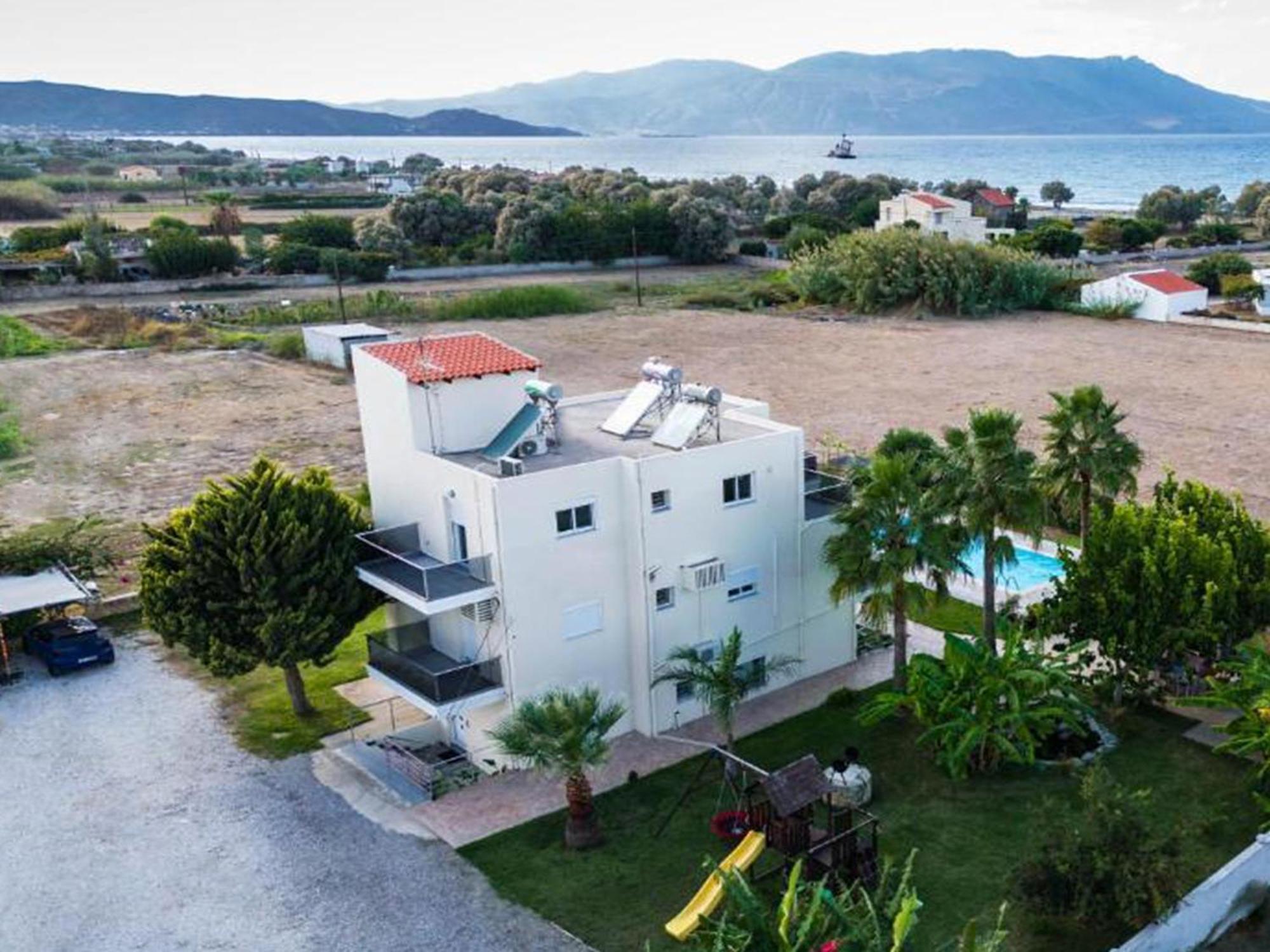 Martimi Apartments - 200M From Drapanias Beach - Pool - Hot Tub - Sauna - Bbq キサモス エクステリア 写真