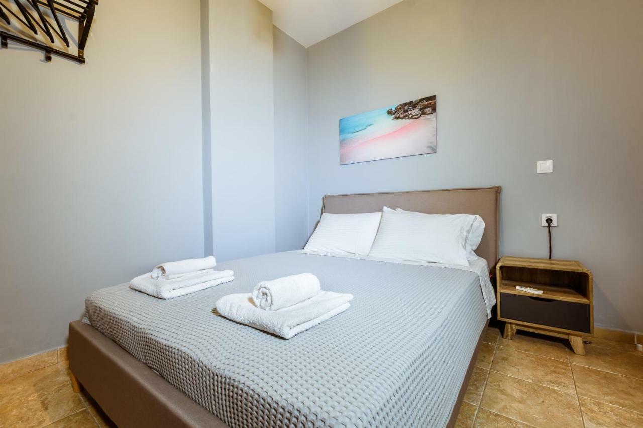 Martimi Apartments - 200M From Drapanias Beach - Pool - Hot Tub - Sauna - Bbq キサモス エクステリア 写真