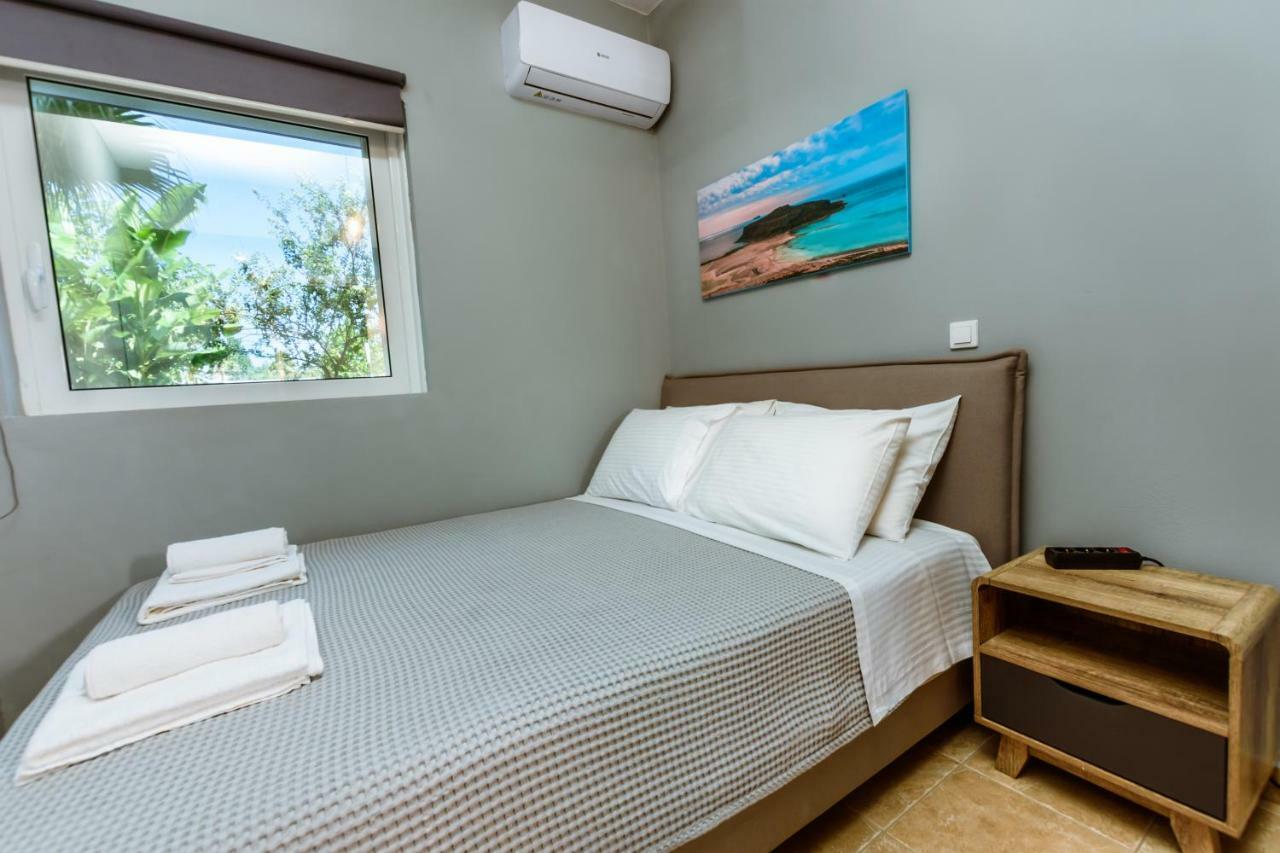 Martimi Apartments - 200M From Drapanias Beach - Pool - Hot Tub - Sauna - Bbq キサモス エクステリア 写真
