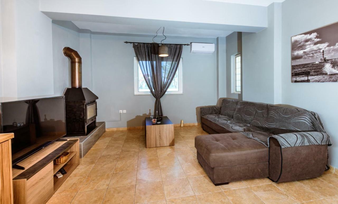 Martimi Apartments - 200M From Drapanias Beach - Pool - Hot Tub - Sauna - Bbq キサモス エクステリア 写真
