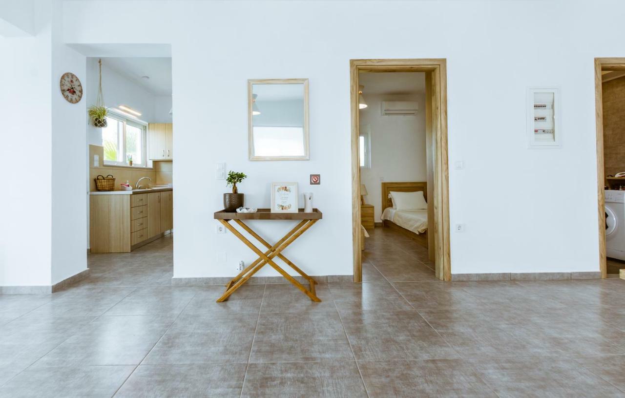 Martimi Apartments - 200M From Drapanias Beach - Pool - Hot Tub - Sauna - Bbq キサモス エクステリア 写真