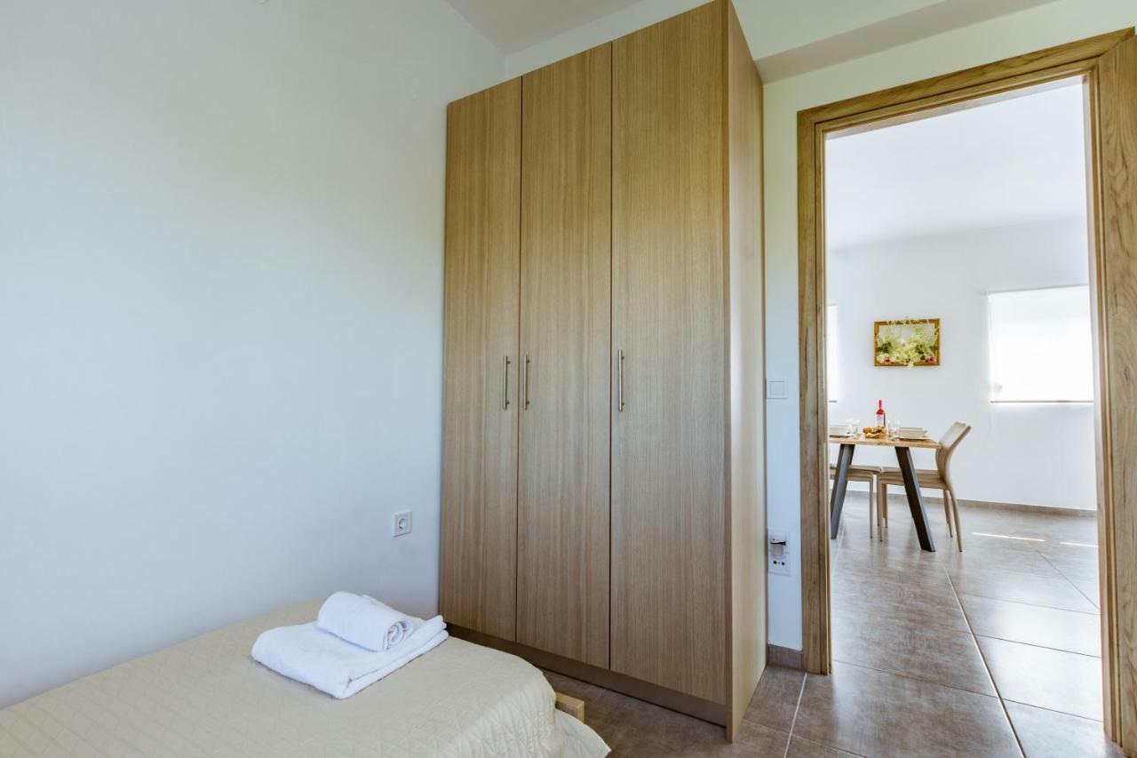 Martimi Apartments - 200M From Drapanias Beach - Pool - Hot Tub - Sauna - Bbq キサモス エクステリア 写真