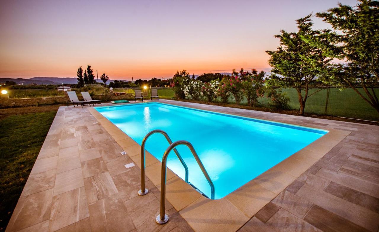Martimi Apartments - 200M From Drapanias Beach - Pool - Hot Tub - Sauna - Bbq キサモス エクステリア 写真